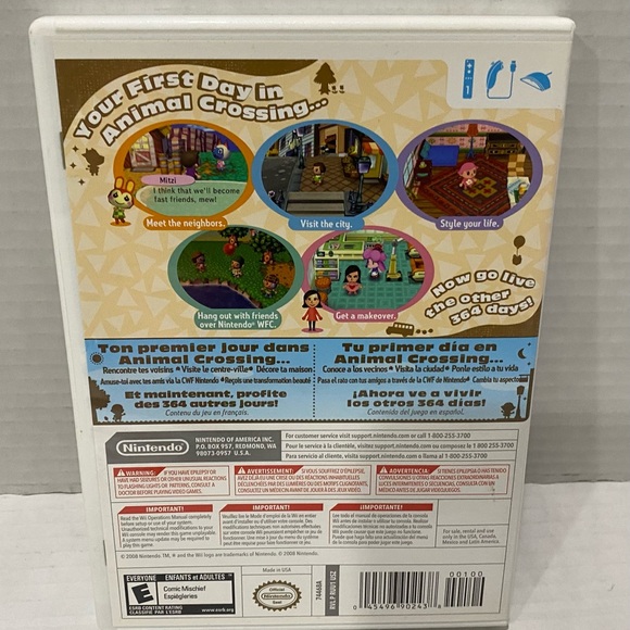 Animal Crossing: City Folk Nintendo Selects (Nintendo Wii, 2016) Has All Manuals - Picture 2 of 4